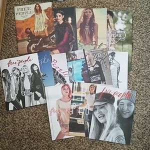 COPY 🇺🇦 We The Free People Variety of Catalogs table fashion magazines